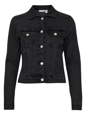 fransa-fxdenima-denimjakke-sort fransa-fxdenima-denimjakke-sort