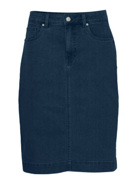 fransa-frdemina-2-denimnederdel-moerk-blaa fransa-frdemina-2-denimnederdel-moerk-blaa