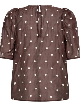 co-couture-ditacc-dot-ss-bluse-brun 