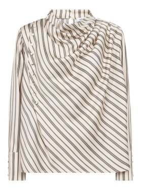 cocouture-hellycc-button-stripe-skjorte-off-white cocouture-hellycc-button-stripe-skjorte-off-white