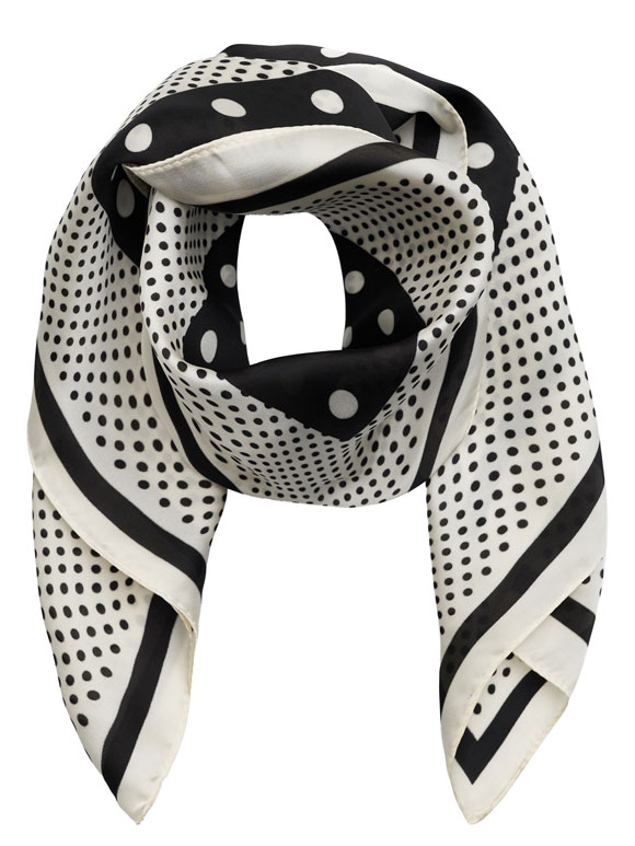 MARTA du chateau - MDCFinja Sort, Tørklæde