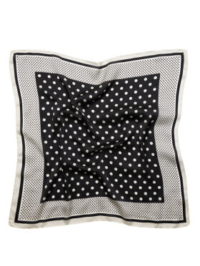 MARTA du chateau - MDCFinja Sort, Tørklæde