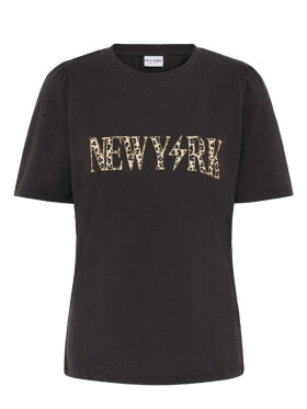 pulz-jeans-pzdonia-ny-t-shirt-sort pulz-jeans-pzdonia-ny-t-shirt-sort