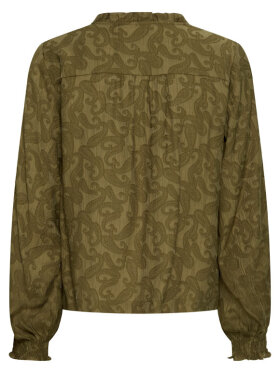 pulz-jeans-pzdinea-skjorte-groen 