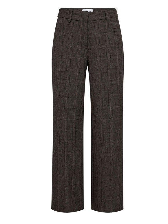 Haute Lamitie - Check Fit Plain, Bukser