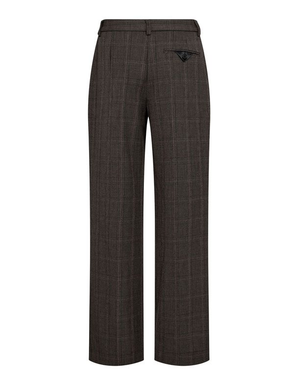 Haute Lamitie - Check Fit Plain, Bukser