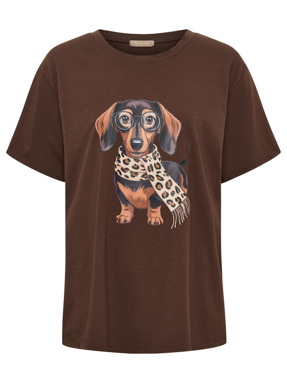 MARTA du chateau - MDCInge Dog brun, T-shirt