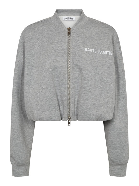 Haute Lamitie - Maxi Crop Zip, Sweat