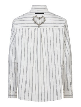 /haute-lamitie-crystal-heart-stripe-skjorte-hvid-hl10962 