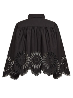 co-couture-melisacc-emb-skjorte-sort 