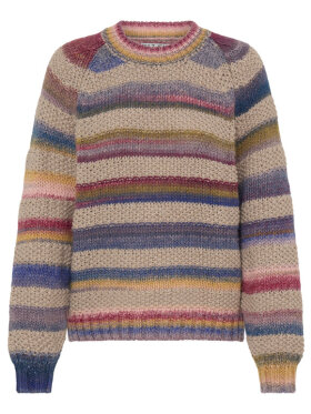 pulz-jeans-pzdoria-strik-multi-stribet pulz-jeans-pzdoria-strik-multi-stribet