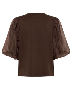 soaked-in-luxury-slmarigold-puff-t-shirt-brun-30409053 