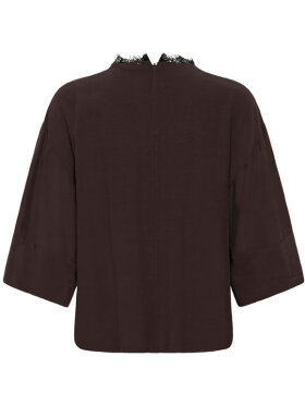 soaked-in-luxury-sllantana-lace-skjorte-brun 