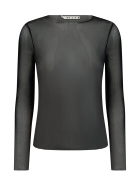 ivy-copenhagen-toulle-mesh-bluse-sort ivy-copenhagen-toulle-mesh-bluse-sort
