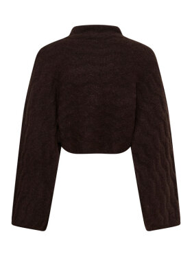 soaked-in-luxury-slidalia-poncho-bluse-brun 