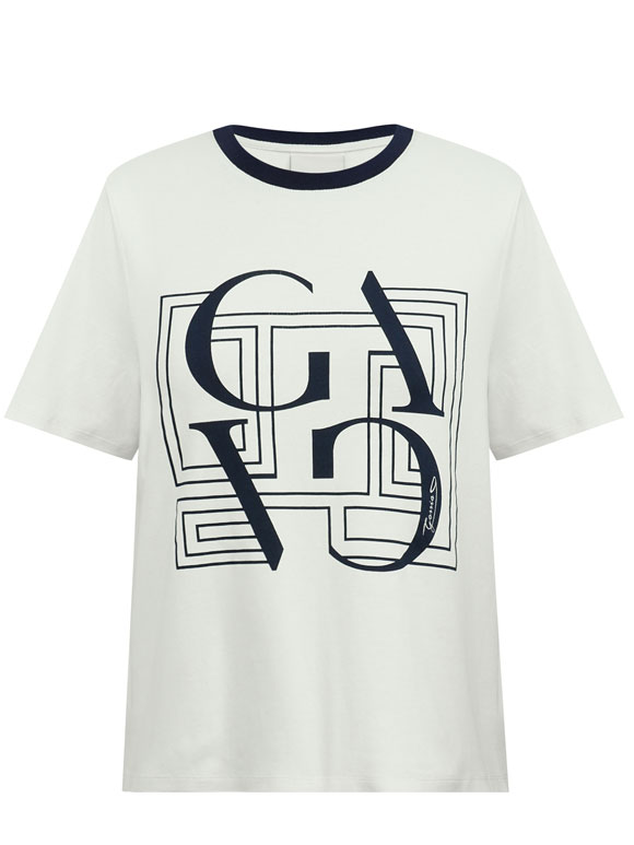 Gossia - BasGO hvid, t-shirt