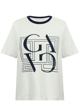 gossia-basgo-t-shirt-off-white-navy-print gossia-basgo-t-shirt-off-white-navy-print