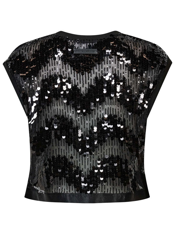 Haute Lamitie - Mirror Sequin Crop, Top