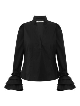 gossia-astago-mi-skjorte-sort-flaeser gossia-astago-mi-skjorte-sort-flaeser