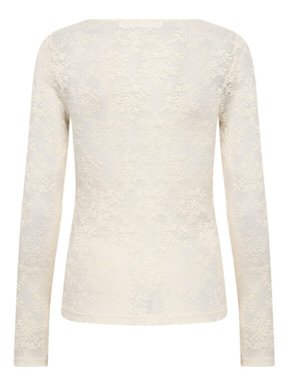 Co couture - BirtaCC O-neck off white, Bluse