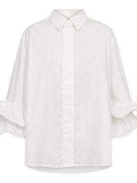 co-couture-halencc-flare-skjorte-hvid co-couture-halencc-flare-skjorte-hvid