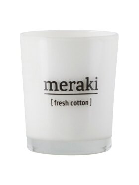 Meraki - Duftlys Fresh Cotton - Lille Meraki - Duftlys Fresh Cotton - Lille