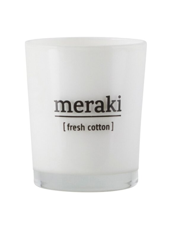 Meraki - Duftlys Fresh Cotton - Lille