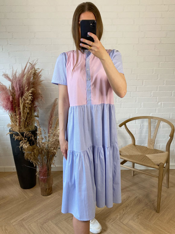 Noella - Lipe Dress Cotton Pop