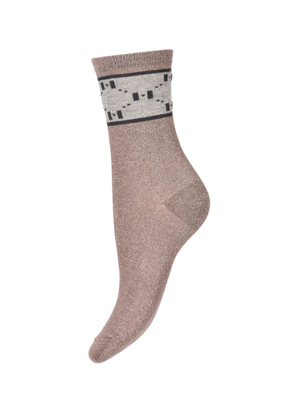 Hype The Detail - Fashion Sock, Brun