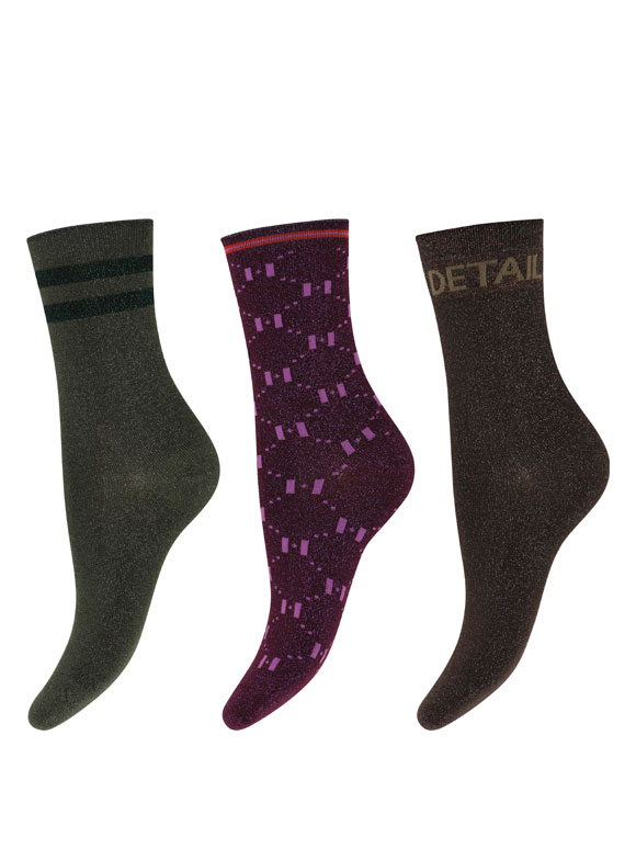 Hype The Detail - HTD fashion sock 3 pack, Strømper