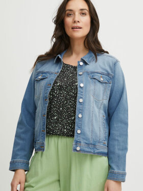 Fransa Plus - FPCut 1, Denimjakke Fransa Plus - FPCut 1, Denimjakke