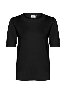 MilaSZ, sort Strik t-shirt