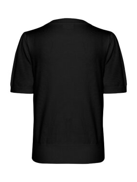 MilaSZ, sort Strik t-shirt