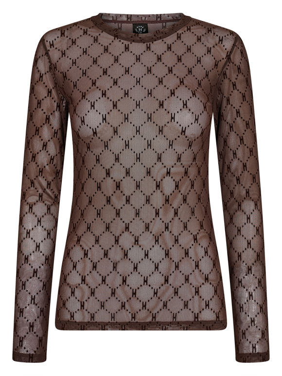 Hype The Detail - 300 Logo Mesh Bluse