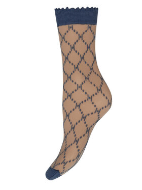 Sockslogo blå, Strømper